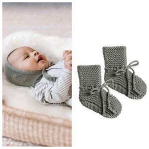 Quincy Mae knit bundle - bonnet + booties